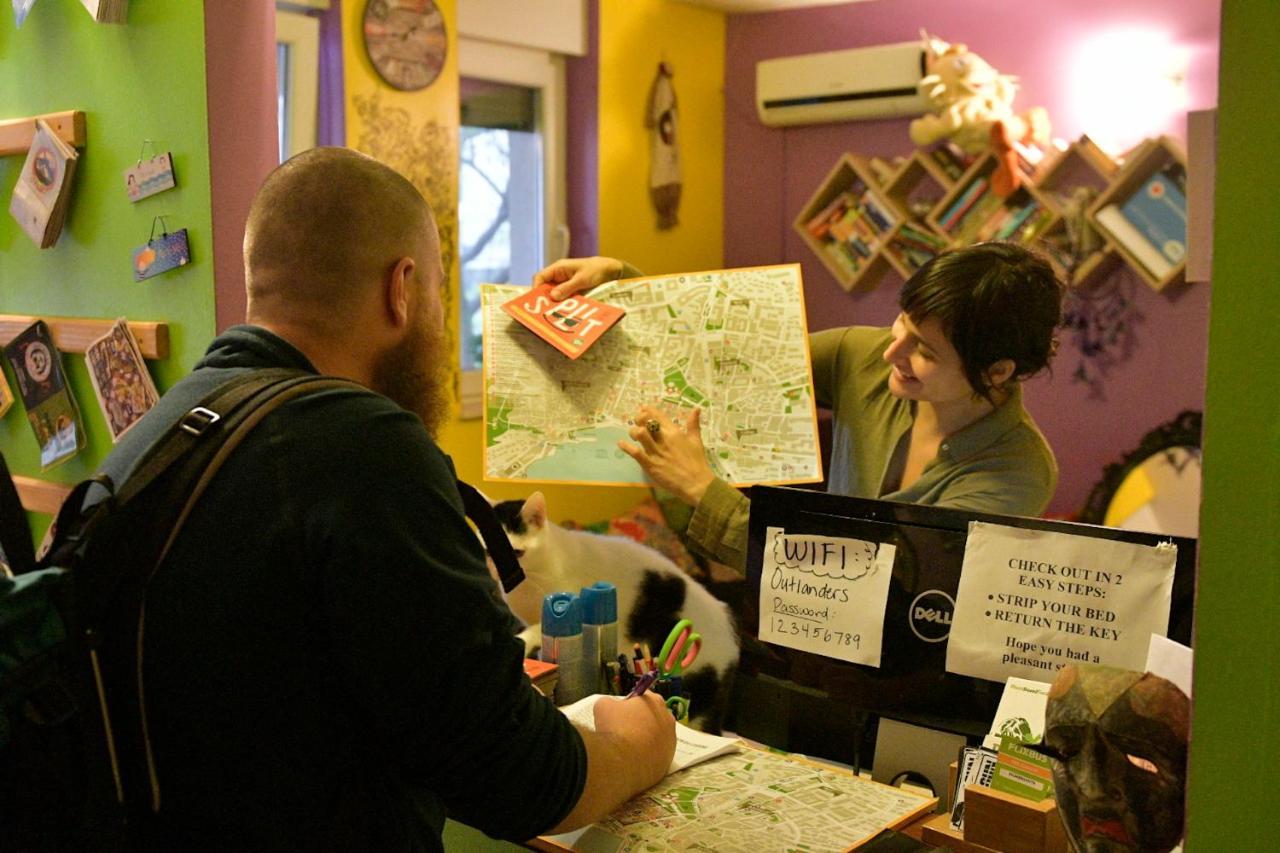 Outlanders Tribe Hostel Spalato Esterno foto